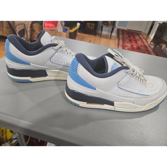 Air Jordan 2 Low UNC White Blue FD0383-144 Men’s Size 8.5 Nike main image 7